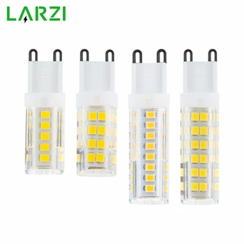 LARZI G9, LED Lempos AC220V 2835SMD 3W 4W 5W 7W LED Lemputė super šviesus Šviestuvo LED Lemputė pakeis 30 40 50 Halogeninė Lempa 70W