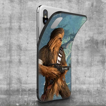 Lavaza Chewbacca Atveju iPhone, 12 mini Pro 11 XS Max XR X 8 7 6 6S Plius 5 5s se