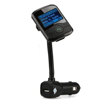 LCD Automobilinis MP3 Grotuvas Bluetooth USB Automobilinis Įkroviklis, Cigarečių Degiklio FM Siųstuvas Moduliatorius SD MMC 5V / 2.1