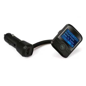 LCD Automobilinis MP3 Grotuvas Bluetooth USB Automobilinis Įkroviklis, Cigarečių Degiklio FM Siųstuvas Moduliatorius SD MMC 5V / 2.1