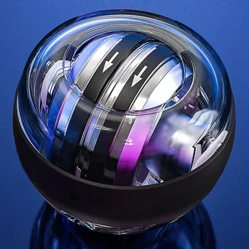 LED Giroskopiniai Powerball Autostart Asortimentą Giroskopų Elektros Riešo Kamuolys Su Counter Rankos Rankos Raumenų Jėga, Treneris, Sporto Įranga