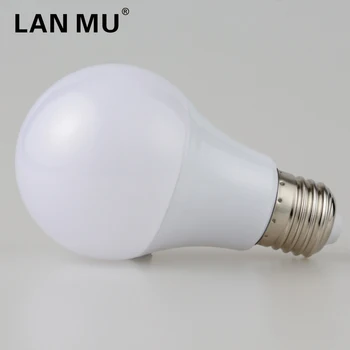 LED Lemputės, Lempos, E27 3W 5W 9W 7W 12W 15W 220V Lemputes Smart IC Realios Galios Dėmesio Didelio Ryškumo Lampada LED Bombillas