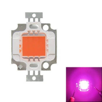 LED Lustas Augti 10W Šviesos Pilno Spektro Rožinė Augalų Lempos Diodų Augimo Apšvietimo, Sodo Žydėjimo Hydroponics Sistema 9-12V 900mA