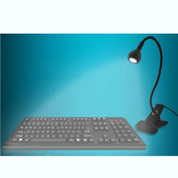 LED Įrašą Lempa USB Stalas Stalo Lempa Lanksti Knygos Šviesa, Sulankstomas Balta Šilta, Miegamojo Kambarį Akių Apsauga Šviesos