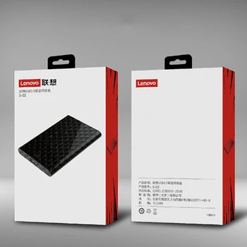 Lenovo S-02 2.5 colių Kietojo Disko Atveju, USB 3.0 prie SATA HDD Atveju 5Gbps 6TB Išorinį Kietąjį Diską Aptvarą 2.5