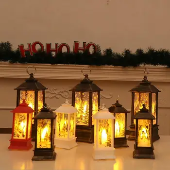 Linksmų Kalėdų LED Žibintai, Pakabučiai Lašas Papuošalai Kalėdų Stalo Dekoracija Namuose Kalėdų Dovanos Navidad Noel Naujųjų Metų 2021