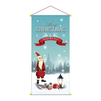 Linksmų Kalėdų Sodo Kabo Vėliavos Dekoro Santa Briedžių Sienos Kabo Reklama Kalėdos Namas Reklama 2021 Linksmų Kalėdų Dekoro Namai
