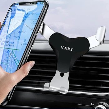 LISM Svorio Automobilinis Telefono Laikiklis, Automobilinis Oro Angos Įrašą Mount Nėra Magnetinių Mobiliojo Telefono Laikiklis GPS Stovėti iPhone XS MAX Xiaomi