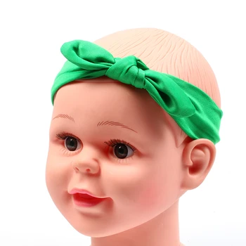 Lytwtw kūdikis elastinga lankelis galvos apdangalai mergina plaukų lankas mazgas kūdikių naujagimių lankas bowknot drabužių priedai turbaną vaikai vaikai