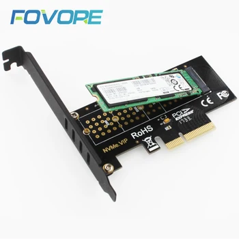 M. 2 NVMe SSD NGFF, kad PCIE X4 adapteris Klavišą M sąsaja kortelės Palaikymas PCI-e, PCI Express 3.0 x4 2230-2280 Dydis m.2 m2 pcie adapteris