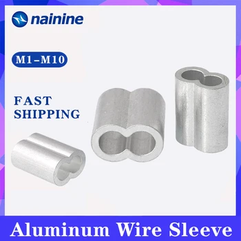 [M1-M12] Aliuminio Vielos Lynai Rėmelis Kabelinių Ryšių Fiksavimo Stell Vielinių Lynų Tvirtinimo Striukė B118
