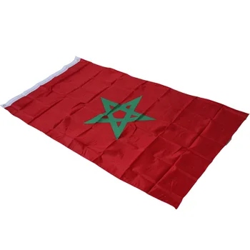 MA MAR Maroko Karalystės Vėliava 90X150cm Kabo valstybinė Vėliava