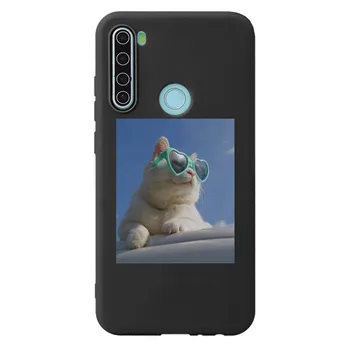 Madinga Cute Kačių Telefoną Atveju Redmi Pastaba 7 8 T, 9 Pro Max Redmi 7 8 9 A C 10X 4G K20 K30 Pro Silikono Apsauginė Įvorė