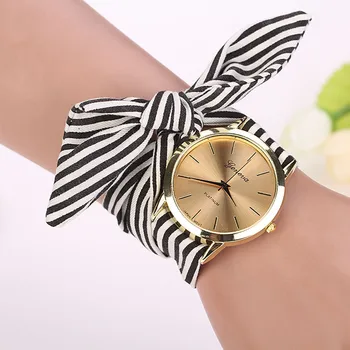 Mados 2020 Moterų Apyrankės, Laikrodžiai Moterims Juostele Gėlių Medžiaga Kvarco Apyrankė Ciferblatas Laikrodis Žiūrėti moterų laikrodžiai, prabangūs #15