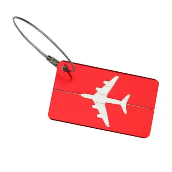 Mados Kelionės Bagažo Etiketės, Dirželiai Aliuminio bagažo žymeklis Vežti skrydžio bagažas kortelės Lagaminą Bagažo žodžius Lašas Laivybos