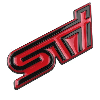 Mados Metalo Automobilių Lipdukai Emblema Logotipas Ženklelis Decal Subaru STI Forester Legacy Outback Ralio WRX Impreza WRC Automobilio Stiliaus