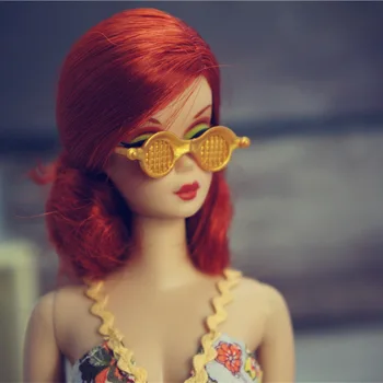 Mados Originalias Barbie, Akiniai nuo saulės 1/6 bjd Doll Priedai diržo vėrinį Princess padažu lėlių GiftToys Mergaitėms