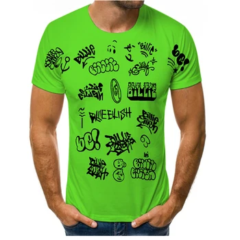 Mados rusijos stiliaus 3D atspausdintas O-kaklo marškinėliai vyriški laisvalaikio pora viršūnių šeimos, tėvų-vaikų trumparankoviai marškinėliai laisvi marškinėliai