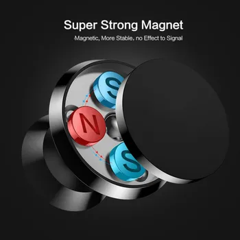 Magnetinio Automobilinio Telefono Stovas Sukasi 360 Prijungti 
