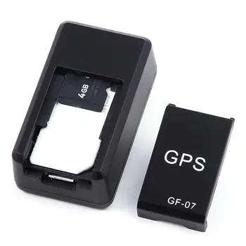 Magnetinio GF07 GSM Mini SPY GPS Tracker Real Time Stebėjimo Locator-Prietaisas Mini GPS Realaus Laiko Automobilių Locator Tracker Sekimo Prietaisas