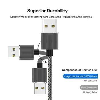 Magnetinio USB Greito Įkrovimo LED Duomenų Kabelis Samsung A10 A20 A30 A50 A70 M10 Garbę 10 20 Lite 8X 8C 8A iPhone XS MAX Laidas