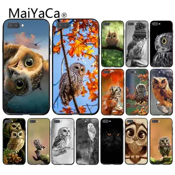 Maiyaca Gyvūnų Pelėda Telefoną Atveju Huawei Honor 8X 9 10 20 Lite 7A Pro 7C 10i 9X Pro Žaisti 8C