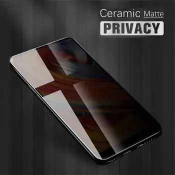Matinio Minkštas Keramikos Antispy Apsauginė Plėvelė IPhone 12 Pro Max Ekrano Apsaugos IPhone 11 X XS XR 7 8 6 Plius tamsinti Stiklai