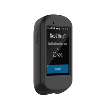 Matinės Juodos spalvos Minkštos TPU Silikono Atveju Garmin Edge 830 530 GPS antidetonaciniai Silicio Gelio, Padengti Garmin edge Screen Protector