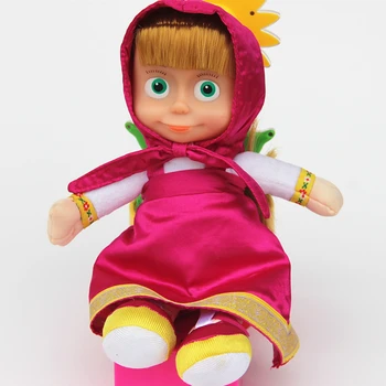 Maša Girls Cartoon Pav Lėlės, Pliušiniai Kimštiniai Žaislai, Rusijos Princesė Vaikams, Dovanos Kūdikiams Sesers Vaikas