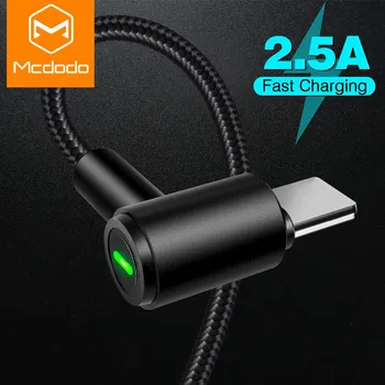 MCDODO LED USB Laidas, Greito Įkrovimo Mobiliojo Telefono Įkroviklis, Duomenų Laidas iPhone 12 11 Pro Max Xs Xr X 8 7 6 6s Plius 5s 5 5c SE 
