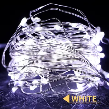 Meijuner 2M 5M 10M LED Styginių Šviesos Kambarį Apdailos Lempos Pasakų Šviesos Kiemo Lempos String Kalėdų Dekoracijas namams Kambario T
