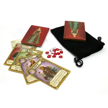 Meilės Laišką stalo žaidimas visiškai anglų šalis žaidimas aukštos kokybės 2-4, žaidėjas kortų žaidimas pora dovanos