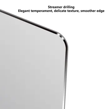 Metalo, Aliuminio Mouse Pad Mat Sklandžiai Magija Ultra Plonas Pelės Kilimėlį Žaidimų Pelės Padas Pelės Kilimėlis Kilimėlis Atsparus Vandeniui