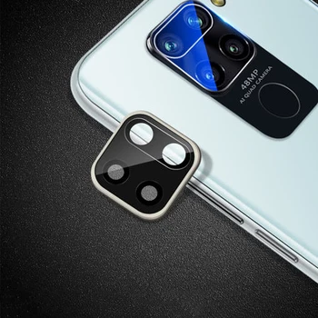 Metalo Kameros Stiklo Dangtis Xiaomi Redmi Pastaba 9s 9 Pro Max 10x 4G 5G Visiškai Padengti Apsaugine Stiklo Len Už Xiaomi Redmi 10X 4G 5G