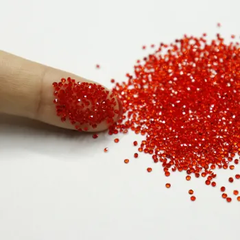 Micro Cirkonis Kristalų Pixie Nagų Papuošimai 1440psc/Daug Glitters Nagų Pakabukai 17 spalvų 1,1 mm Nagų Dailės Deimantų Cirkonio