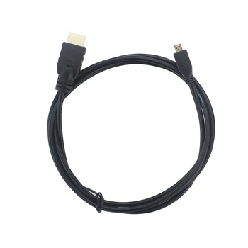 Micro HDMI į HDMI Kabelis V1.4 1,5 M Vyrų Vyrų Auksą, Sidabrą, HDMI Adapterį, Laido Tablet HDTV 