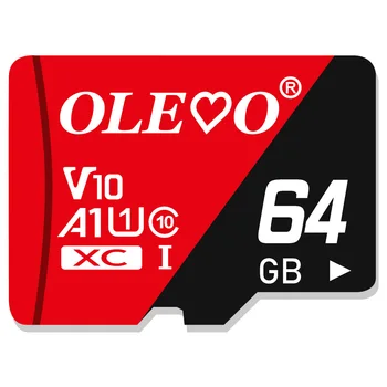 Micro sd atminties korteles 8GB IR 16 GB 32 GB, Didelės spartos 64GB class 10 