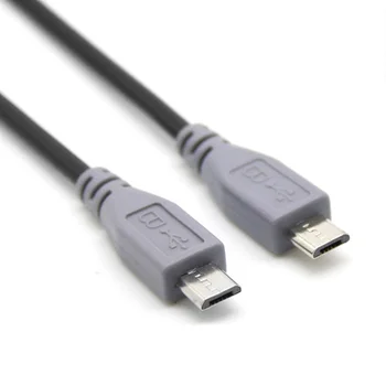 Micro USB Type B Male Micro USB Kabelis, Cardreader micro usb Keitiklis OTG Adapterio Kabelį Vyrų Vyrų Įkrovimo Laidas Duomenų Kabelis