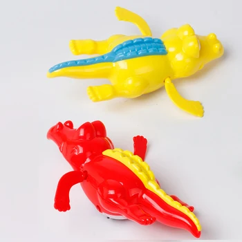 Mielas Gyvūnų Plaukimas Vandens Žaislai Kūdikiams Plaukti Krokodilas Žaizdos-iki Grandinės Clockwork Vaikams Paplūdimys Vonios Žaislai Klasikinis Žaislai