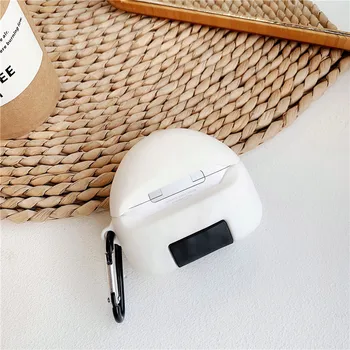 Mielas Japonija 3D Suši Ryžių Kamuolys Belaidės Ausinės Atveju AirPods 1 2 Case Silikoninis Apsauginis Dangtelis Apple Airpods Pro Langą