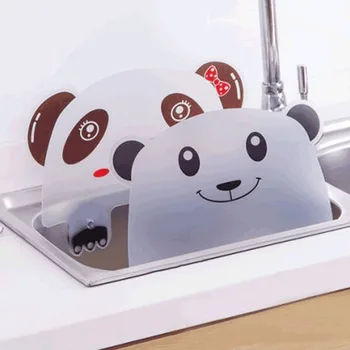Mielas Panda Gyvis Vandens Purslų Guard Pertvara Praustuvas Kriaukle Valdybos Virtuvės Įrankis Karštose