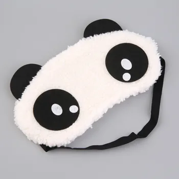 Mielas Panda Miega Veido, Akių Kaukė užrištomis akimis Eyeshade Kelionės Miego Akių Pagalbos Lašas Laivybos Didmeninė sveikatos priežiūros