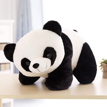 Mielas Panda su Bambuko Pliušiniai Žaislai Kūrybos Lėlės & Kimštiniai Žaislai, Pliušas mažo Dydžio, Gyvūnų Žaislai Vaikams, Kūdikiams, Dovanos