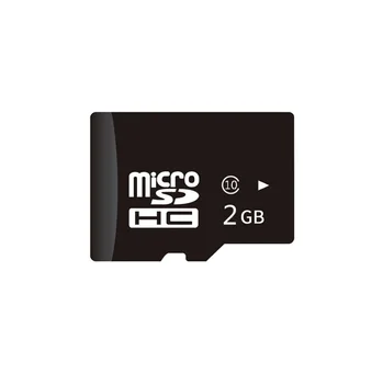 Mikro SD Kortelė 2GB Class10 Flash Atminties Kortelė MicroSD TF Kortelė 2 GB micro sd kortelė