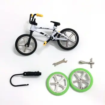 Mini Bike Žaislas Lydinio Finger BMX Dviračių Modelio Dviračio Gerbėjai, Vaikams, Vaikams, Žaislų, Dovanų Dekoravimas įdomus Naujovė dviračių dovana 11cm x 7cm