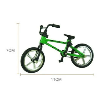 Mini Bike Žaislas Lydinio Finger BMX Dviračių Modelio Dviračio Gerbėjai, Vaikams, Vaikams, Žaislų, Dovanų Dekoravimas įdomus Naujovė dviračių dovana 11cm x 7cm