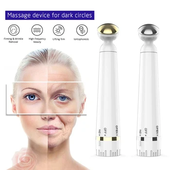 Mini Electric Vibracijos Akių Massager Anti-Senėjimo, Raukšlių Tamsiai Ratą Pen Šalinimo Atjauninimo Akių Massager odos priežiūros priemonės