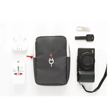 Mini Kabelis, Krepšys Kelionės USB Dalykėlių Kabeliai Atveju Medicina Medžiaga Tablečių Dėžutė Įkroviklis, laisvų Rankų įranga Priedai, Skaitmeninių Saugojimo Krepšys
