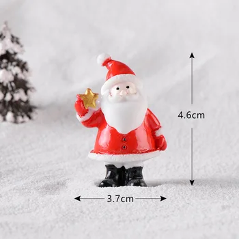 Mini Kalėdų Traukinys Santa Claus gyvulių Ornamentu Kalėdinė Dekoracija Namuose Vaikams, Žaislai Amatų Lentelė Deco Kalėdos 2021 Naujųjų Metų