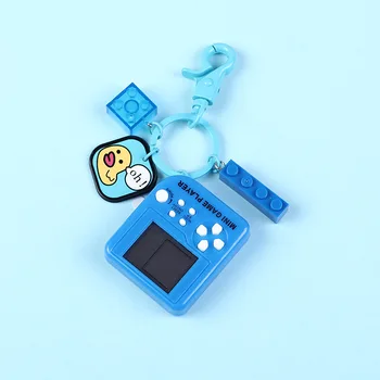 Mini Klasikinis Žaidimas Konsolės Pultelio Vaikų Nešiojamą Retro Retro Mini Žaidimų Konsolę Su Key Chain Klasikinis Tetris Žaidimas, Raktų Žiedas